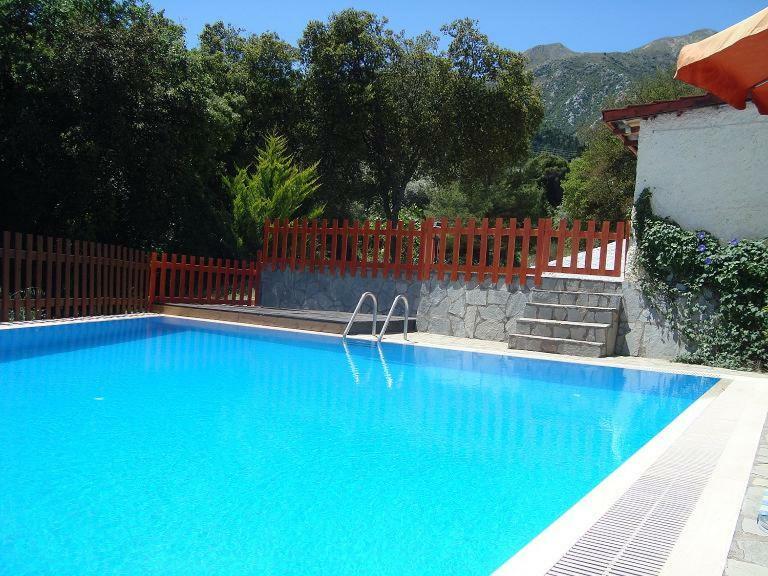 Villa'S Ground Floor Apartment With 60 Qm Swimming Pool Agios Christoforos  Extérieur photo